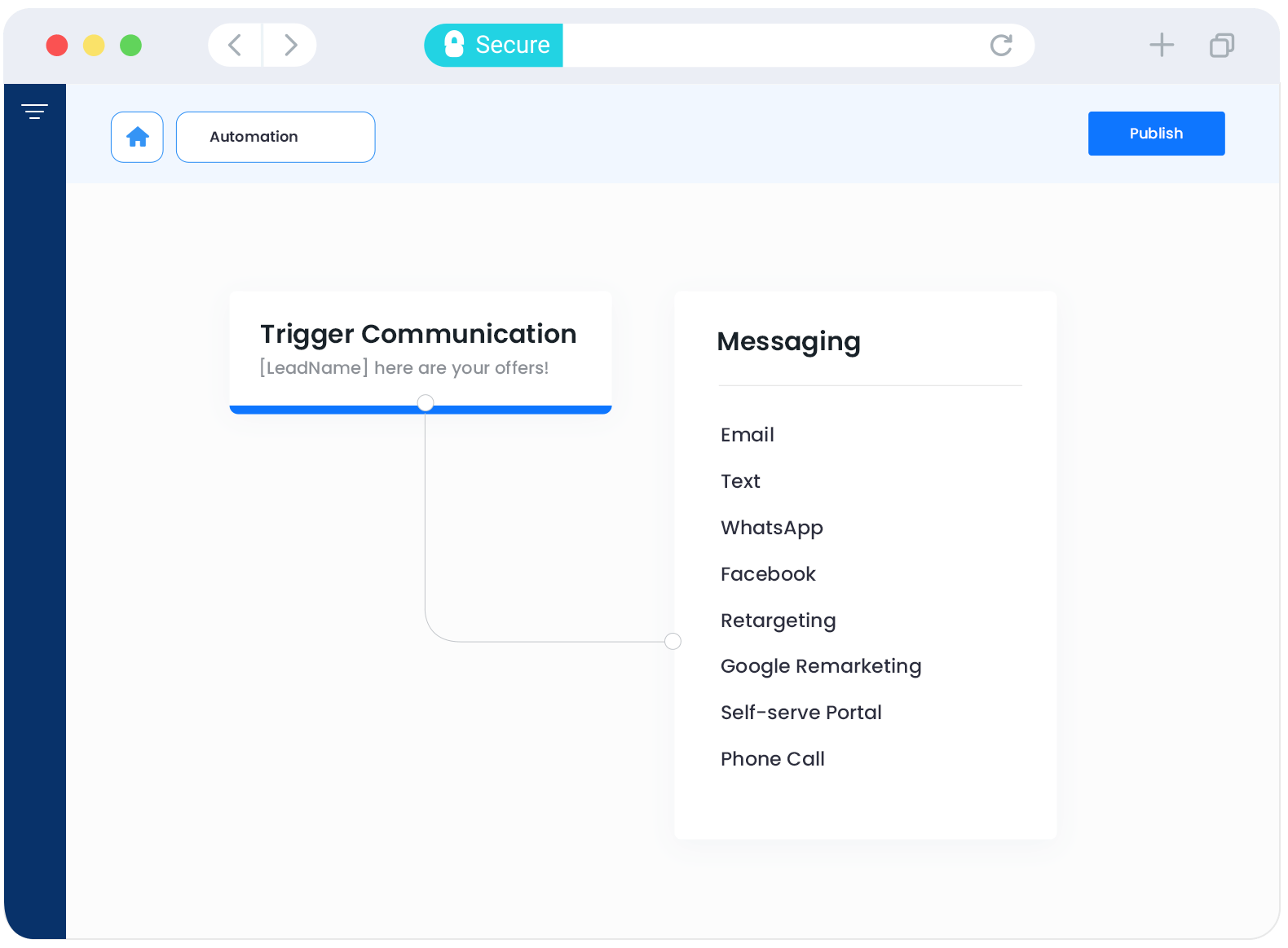 Communicate with your customers on their preferred channels