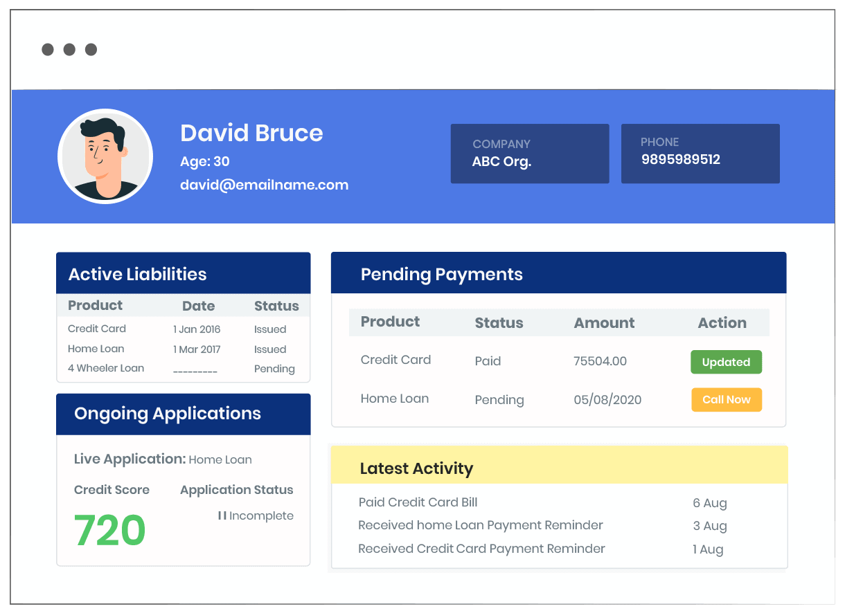 Customer portal - prospect profiles Customer portal - prospect profiles