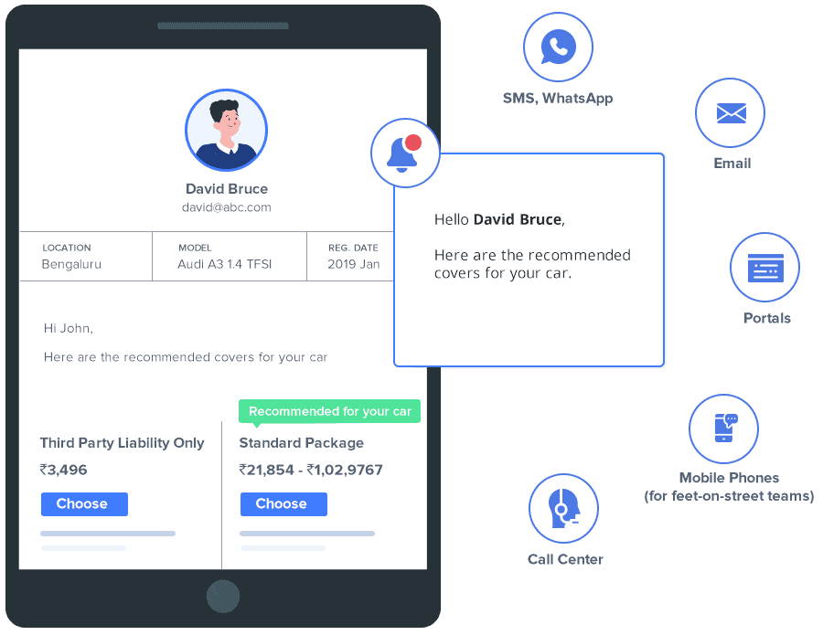 Insurance CRM - communication automation Insurance CRM - communication automation