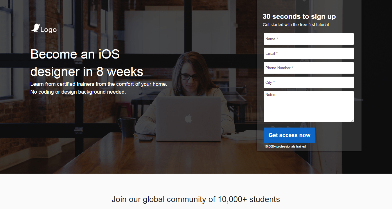 Responsive Landing Page - landing page