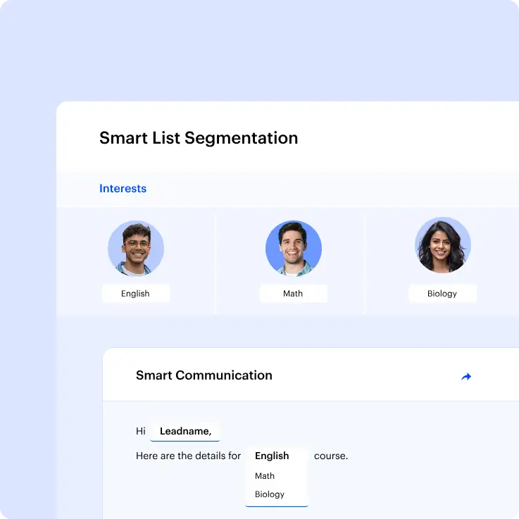 Marketing automation software marketing list segme